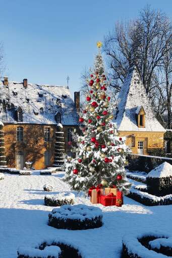 Vacances de Noël aux Jardins d'Eyrignac